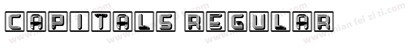 Capitals Regular字体转换